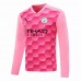 Manchester City Goalkeeper Long Sleeve Shirt Pink 2021