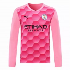 Manchester City Goalkeeper Long Sleeve Shirt Pink 2021