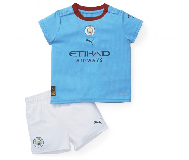 2022-23 Manchester City Away Kids Kit