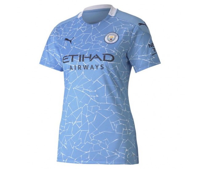 Manchester City Home Shirt 2020 2021 Ladies