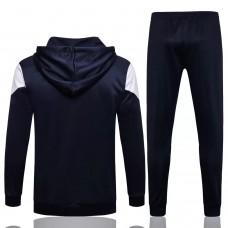 2021-22 Manchester City FC Hooded Presentation Soccer Tracksuit