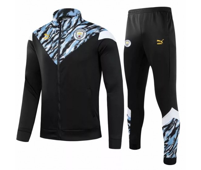 2021 Manchester City FC Pre Match Training Presentation Soccer Tracksuit