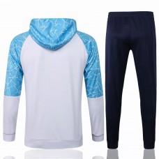 Manchester City Training Presentation Football Tracksuit White 2021