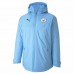 Manchester City Training Football Winter Jacket Sky Blue 2021