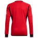 23-24 Manchester United Men's Long Sleeve Home Jersey
