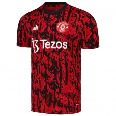 23-24 Manchester United Men's Red Pre Match Jersey