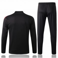 Manchester United Presentation Black Soccer Tracksuit 2019-20