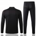 Manchester United Presentation Black Soccer Tracksuit 2019-20