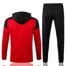 Manchester United Presentation Football Tracksuit Red 2020 2021