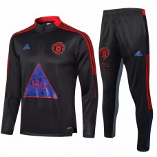 2021-22 Manchester United Human Race Training Soccer Tracksuit 2021-22 Manchester United Human Race Training Soccer Tracksuit
