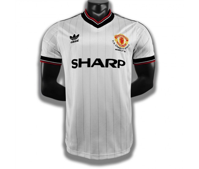 1983 Manchester United FC Away Retro Jersey 