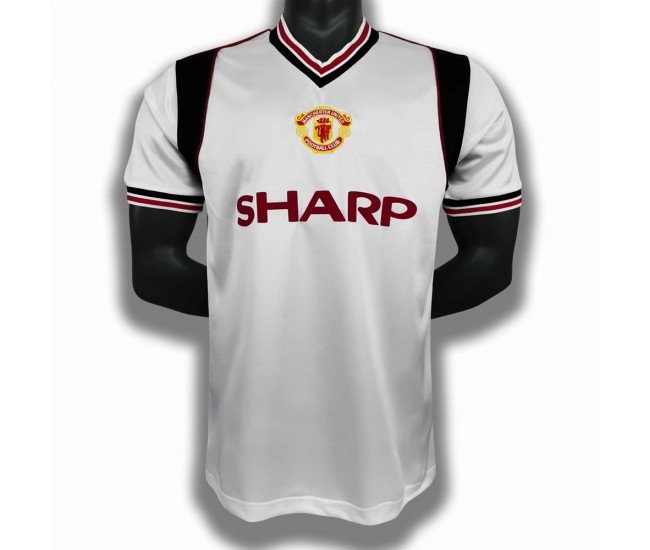 1985 Manchester United FC Away Retro Jersey 