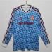 1990 Manchester United FC Long Sleeve Away Retro Jersey 