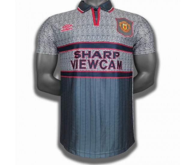 1995-1996 Manchester United FC Away Retro Jersey 