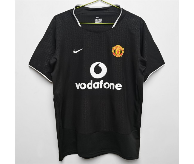 2003-2004 Manchester United FC Away Retro Jersey 