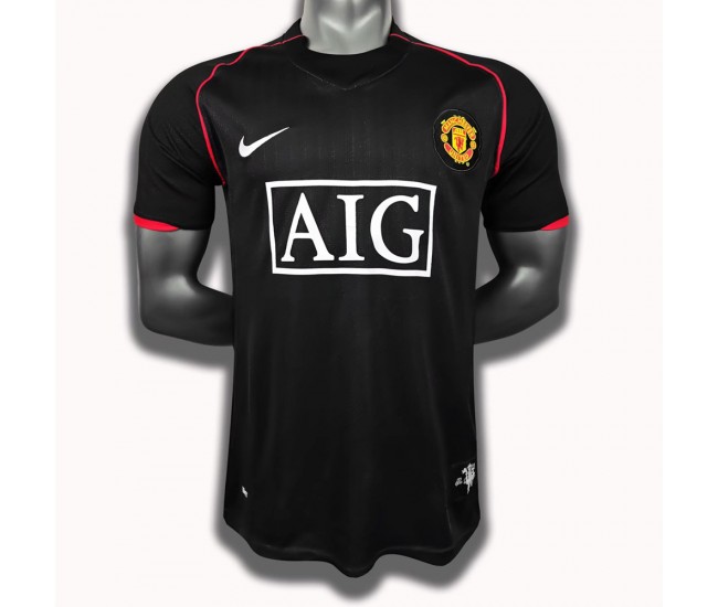 2007-2008 Manchester United FC Away Retro Jersey 