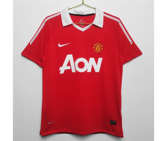 2010-2011 Manchester United FC Home Retro Jersey 