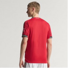 25-26 Manchester United Mens Home Authentic Jersey 