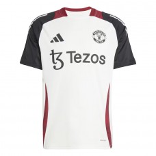24-25 Manchester United Men's Off White Training Soccer Jersey 