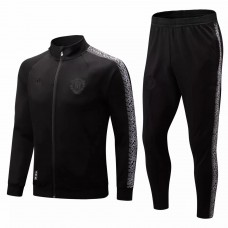 2022-23 Manchester United Black Training Presentation Soccer Tracksuit