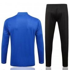 2021-22 Manchester United Blue Presentation Soccer Tracksuit