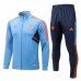 2022-23 Manchester United FC Blue Training Presentation Soccer Tracksuit