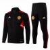 2022-23 Manchester United FC Black Training Presentation Soccer Tracksuit