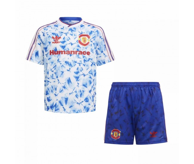 Manchester United Human Race Football Kit Kids 2021