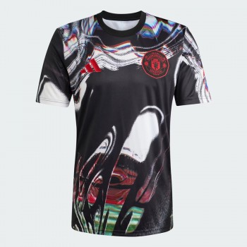 2025-26 Manchester United Mens Pre Match Jersey
