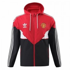 23-24 Manchester United Mens Training All Weather Jacket Red