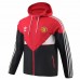 23-24 Manchester United Mens Training All Weather Jacket Red