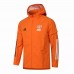 Manchester United Orange Training Storm Football Jacket 2021