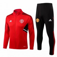 2022-23 Manchester United Red Training Presentation Soccer Tracksuit