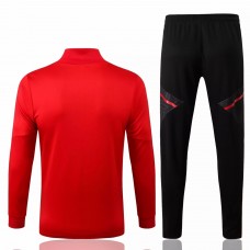 2022-23 Manchester United Red Training Presentation Soccer Tracksuit