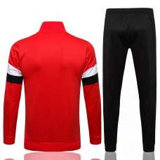 2021-22 Manchester United Red Training Presentation Soccer Tracksuit