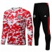 2021-22 Manchester United Red Training Technical Soccer Tracksuit