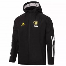 Manchester United Training All Weather Jacket Black 2020 2021