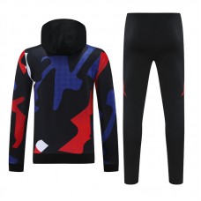 24-25 Manchester United FC Men's Training Hooded Sweat Soccer Tracksuit 