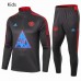 Manchester United Training Football Tracksuit Human Race Grey Kids 2021