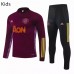 Manchester United Training Football Tracksuit Purple Kids 2021