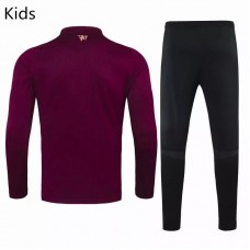 Manchester United Training Football Tracksuit Purple Kids 2021