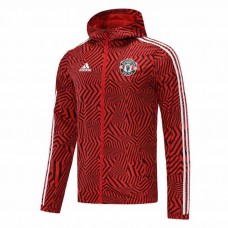 Manchester United Windbreaker Football Jacket Red 2021