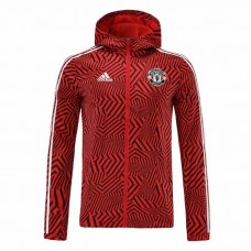Manchester United Windbreaker Football Jacket Red 2021