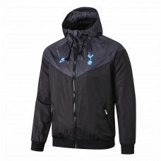 Spurs Mens Black Windrunner Jacket 2019 2020