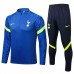 2021-22 Tottenham Hotspur Blue Training Technical Soccer Tracksuit