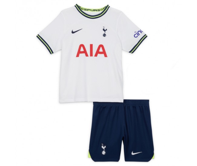 2022-23 Tottenham Hotspur Home Kids Kit