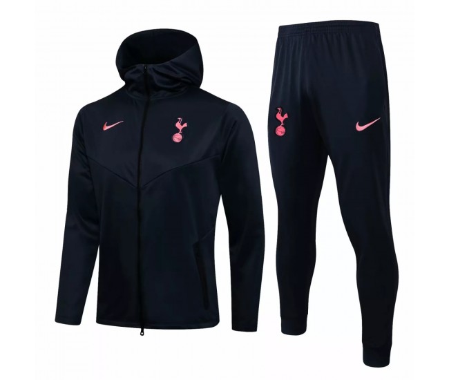 2021 Tottenham Hotspur Soccer Hooded Presentation Tracksuit