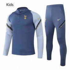 Tottenham Hotspur Technical Football Tracksuit Kids Blue 2021