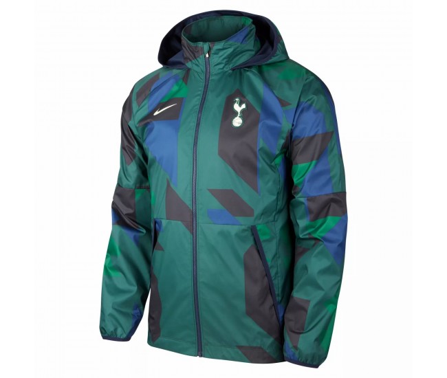 Tottenham Hotspur Windbreaker Football Jacket Green 2021 2022