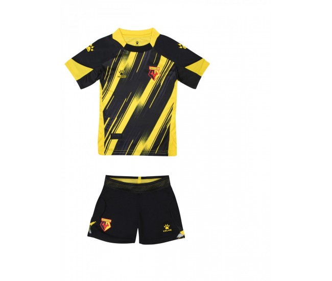 23-24 Watford FC Kid Home Kit